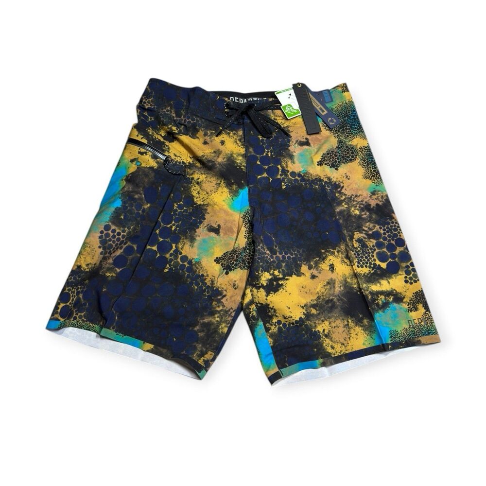 Depactus Aleutian Board Shorts‎ Size 28 Bronze Mist Surf Stretch Beach BNWT